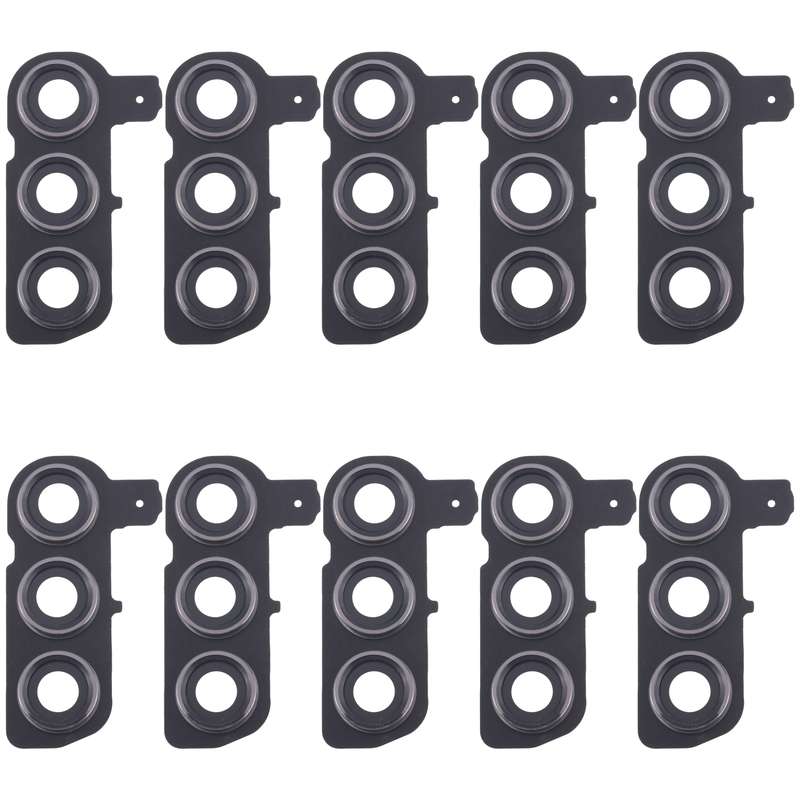 For Samsung Galaxy S24 SM-S921B 10pcs Rear Camera Lens Cover(Black)
