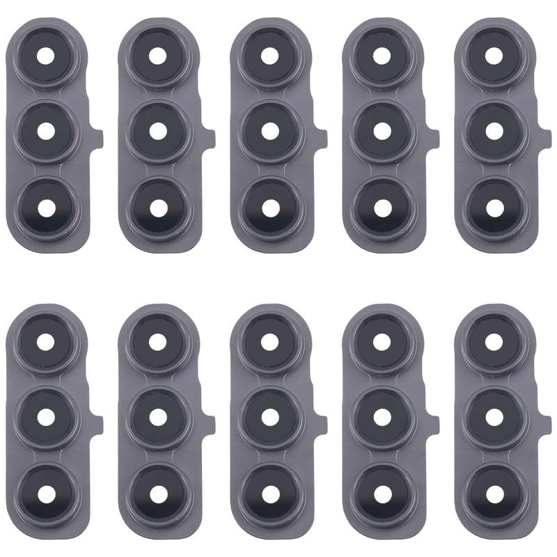 For Samsung Galaxy S24 FE SM-S721B 10pcs Rear Camera Lens Cover(Black)