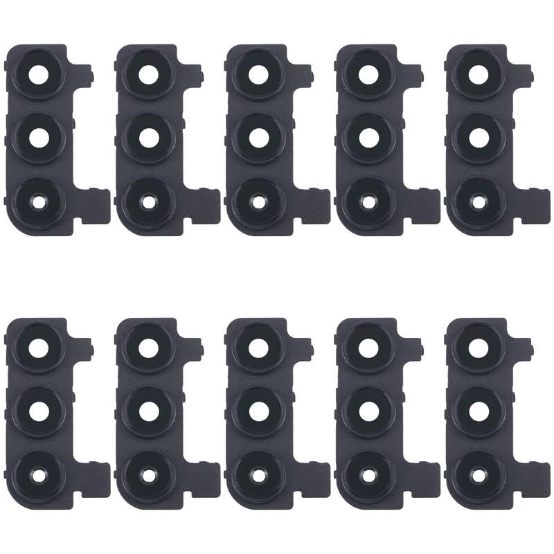 For Samsung Galaxy M15 SM-M156B 10pcs Rear Camera Lens Cover(Black)