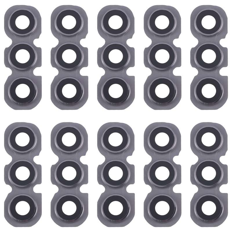 For Samsung Galaxy A34 SM-A346B 10pcs Rear Camera Lens Cover(Black)