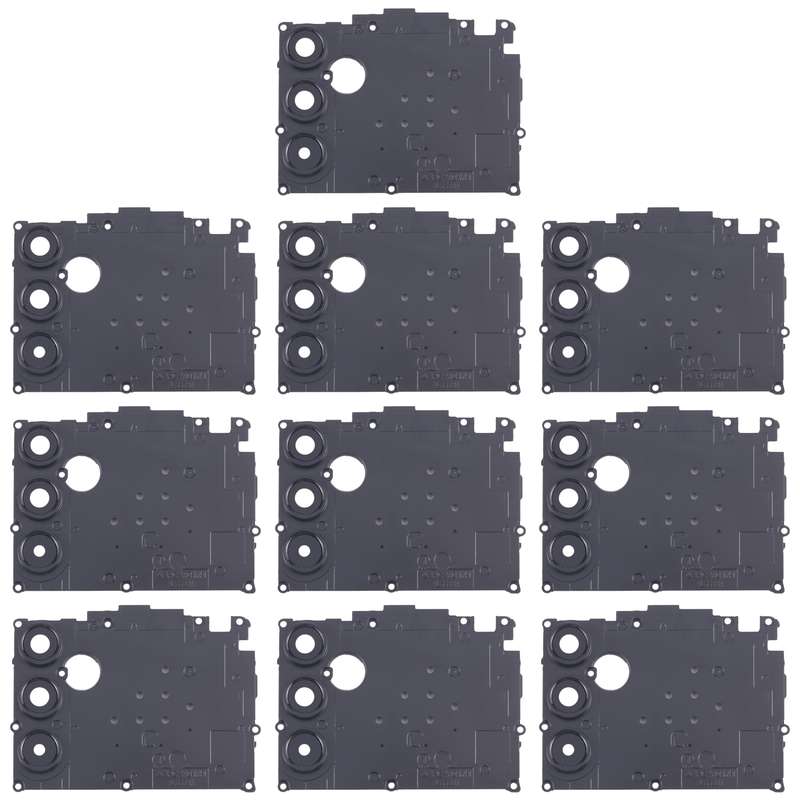 For Samsung Galaxy A14 SM-A145F 10pcs Rear Camera Lens Cover(Black)