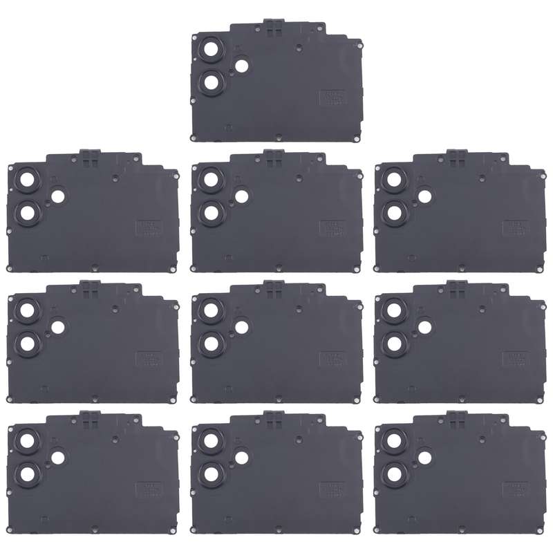 For Samsung Galaxy M04 SM-M045F 10pcs Rear Camera Lens Cover(Black)