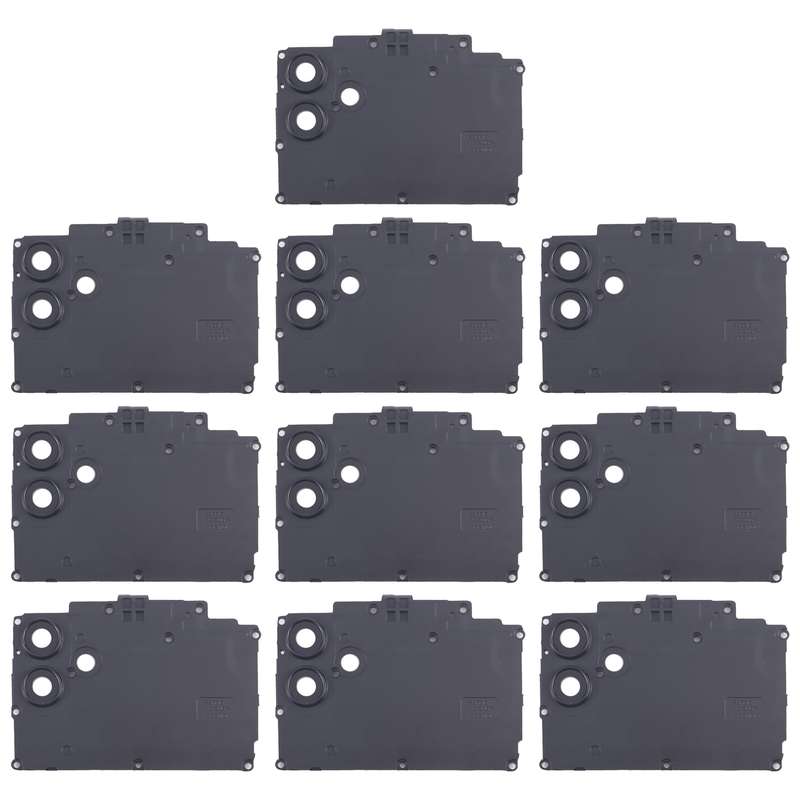For Samsung Galaxy A04 SM-A045F 10pcs Rear Camera Lens Cover(Black)