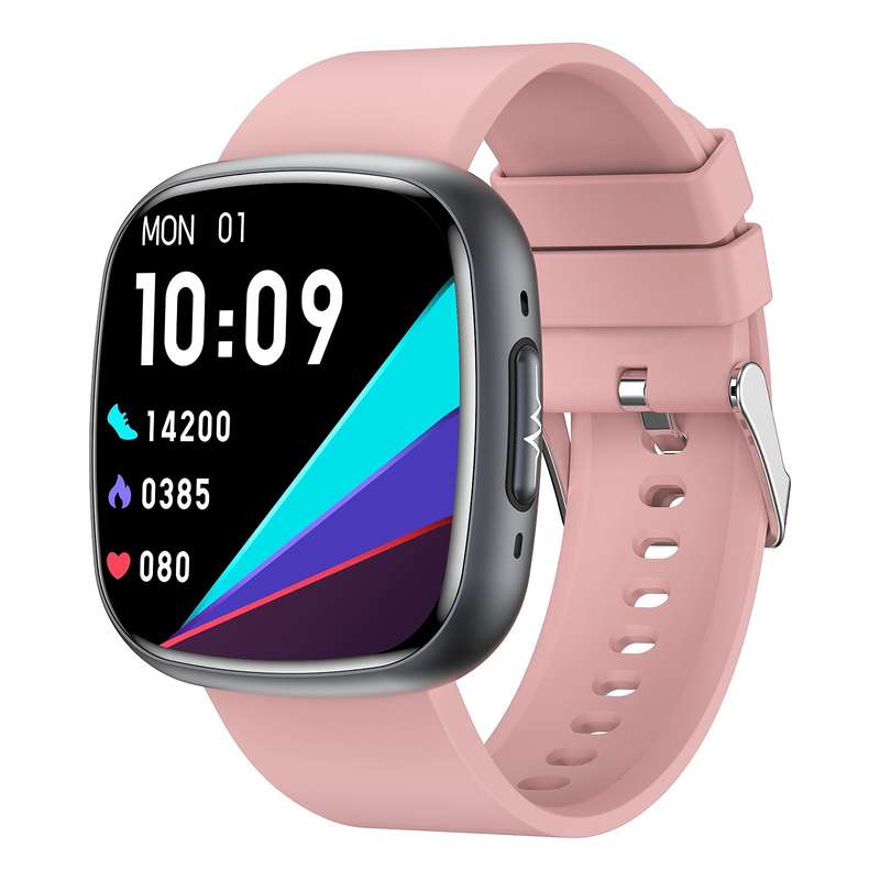 ET593 1.75 inch IPS Square Screen Smart Watch, ECG Electrocardiogram / Blood Sugar Monitoring