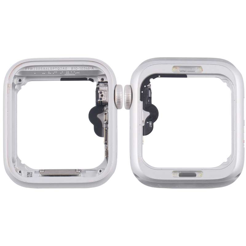 For Apple Watch Series 4 40MM GPS Aluminium Alloy Middle Frame Bezel Plate with Crown Spin Axis Flex