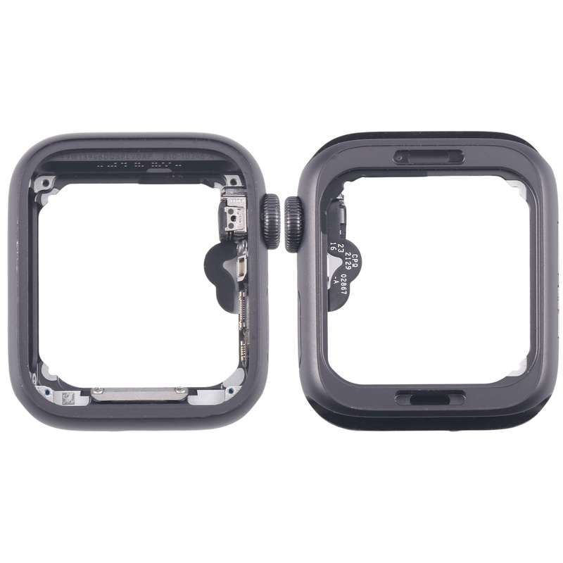 For Apple Watch SE 2020 40MM GPS Aluminium Alloy Middle Frame Bezel Plate with Crown Spin Axis Flex