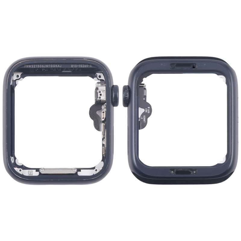 For Apple Watch SE 2022 40MM LTE Aluminium Alloy Middle Frame Bezel Plate with Crown Spin Axis Flex