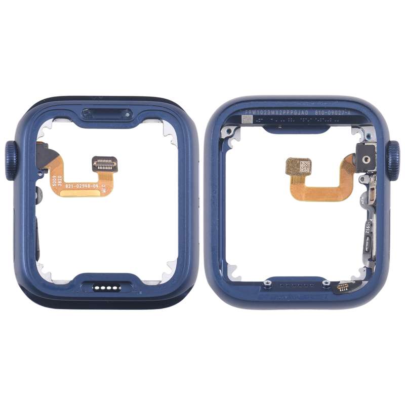 For Apple Watch Series 6 40MM GPS Aluminium Alloy Middle Frame Bezel Plate with Crown Spin Axis Flex
