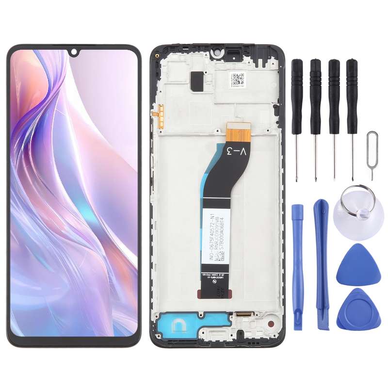 For Xiaomi Redmi 13C 5G OEM LCD Screen Digitizer Full Assembly with Frame