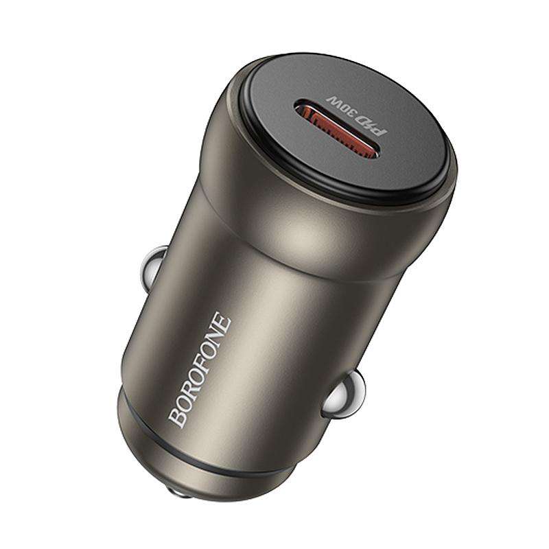 BOROFONE BZ32 Fresh PD30W Type-C Car Charger(Gold)