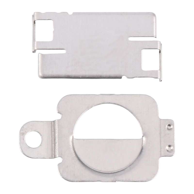 For iPhone 14 / 14 Plus 1 Pair Flashlight / Mic Iron Sheet Cover (On The Back Cover)