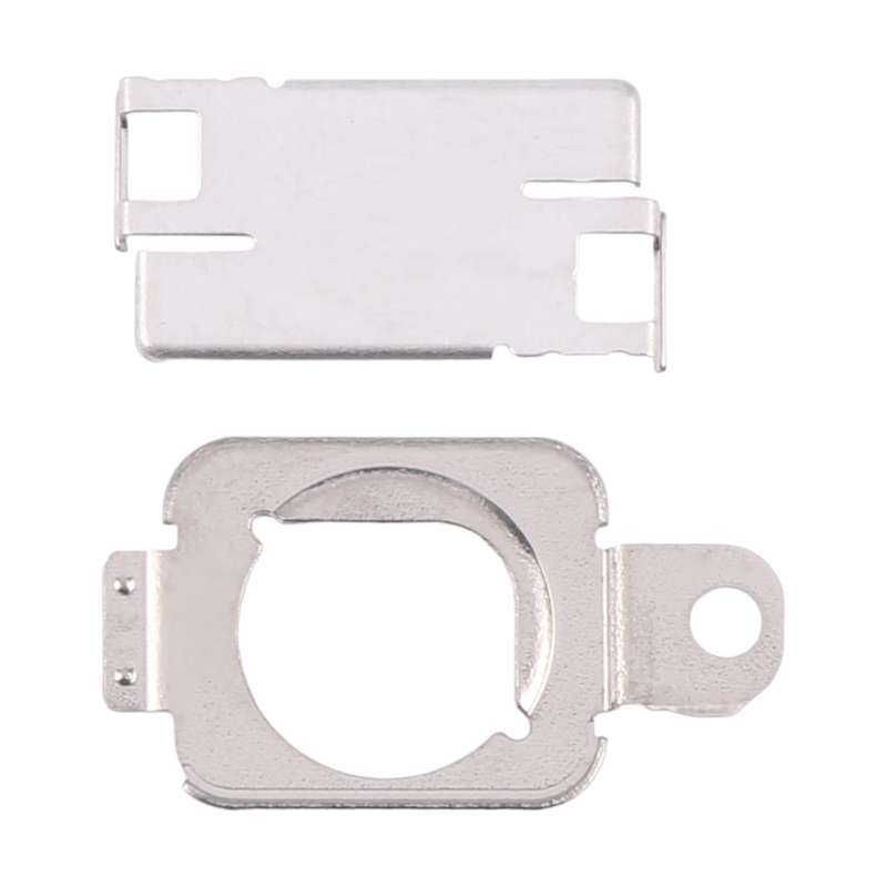 For iPhone 15 Plus 1 Pair Flashlight / Mic Iron Sheet Cover (On The Back Cover)