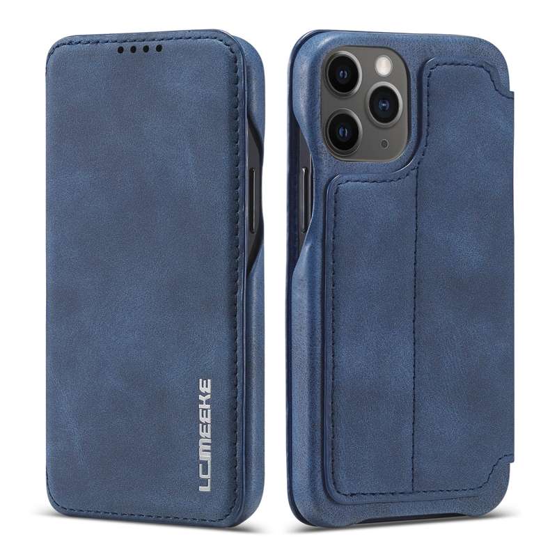 For iPhone 12 mini LC.IMEEKE Hon Ancient Series Horizontal Flip Leather Case with Holder & Card Slot