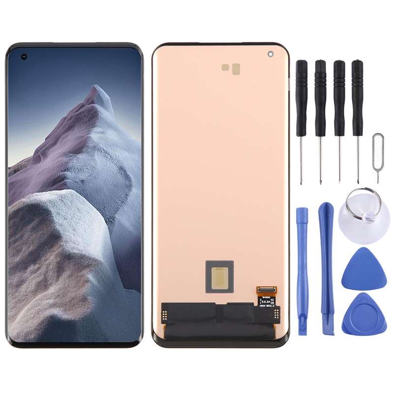 For Xiaomi Mi 11 Ultra OLED LCD Screen with Digitizer Full Assembly with Fingerprint Identification