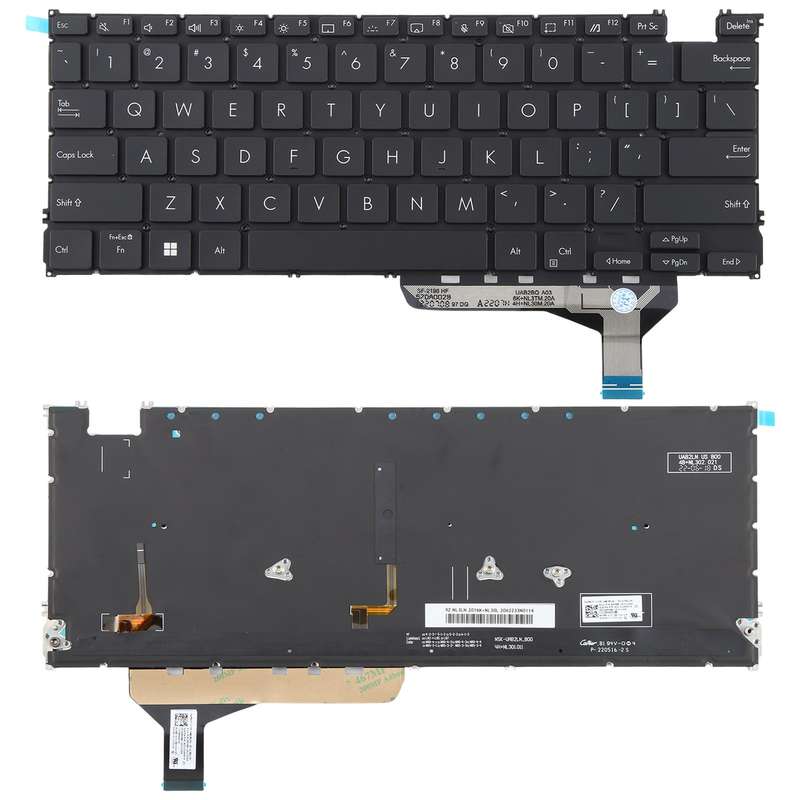 US Version Backlit Laptop Keyboard for Asus Zenbook 14 OLED UX3402 UX3402Z UX3402ZA UX3402VA UM5302T