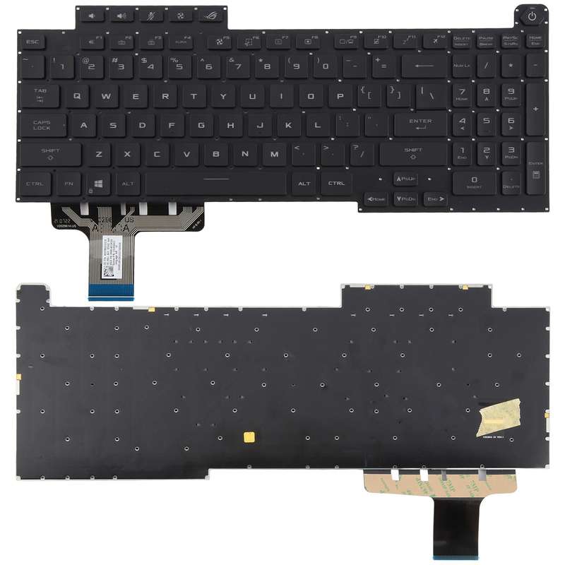 US Version RGB Backlit Laptop Keyboard for Asus ROG Stirx G17 G713 G713Q G713QE G713QY G713QR G713RX