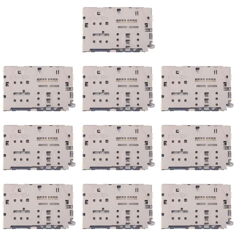 For Galaxy A3 2016 SM-A310 10pcs Original SIM + Micro SD Card Reader