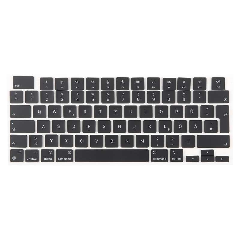 For MacBook A2681 A2941 A3113 A3114 UK Big Enter Version Keycaps, Language:German