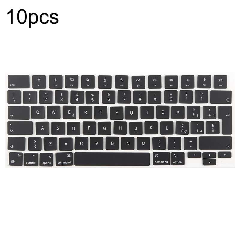 For MacBook A2681 A2941 A3113 A3114 10pcs UK Big Enter Version Keycaps, Language:Italy