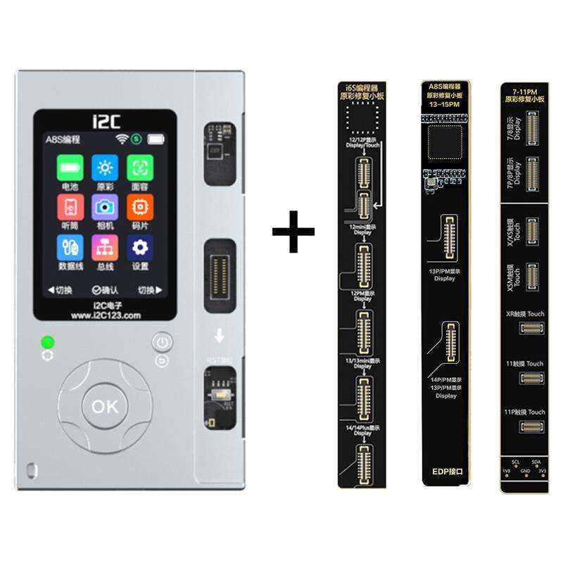 i2C A8S Multi-function Phone Repair Programmer, Model:Host+7-15 Pro Max True Tone Board