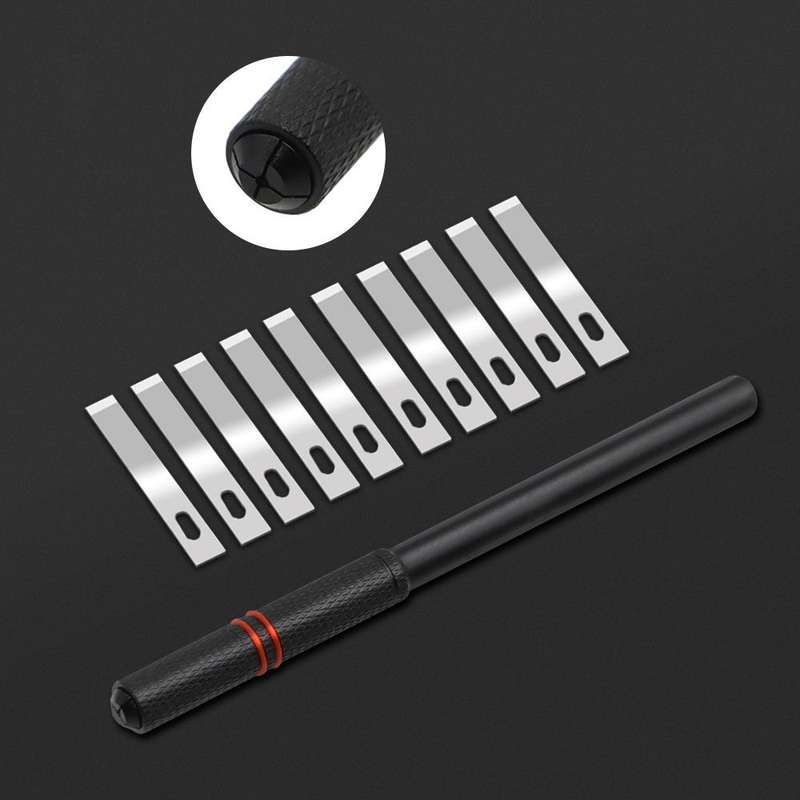 Ergonomic Non-slip Carving Glue Remover Knife Set, Model:NO.2