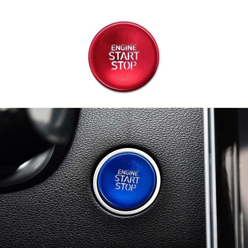 For Hyundai Tucson / Elantra 2021-2023 One-key Start Engine Key Ignition Switch Button Protective Co