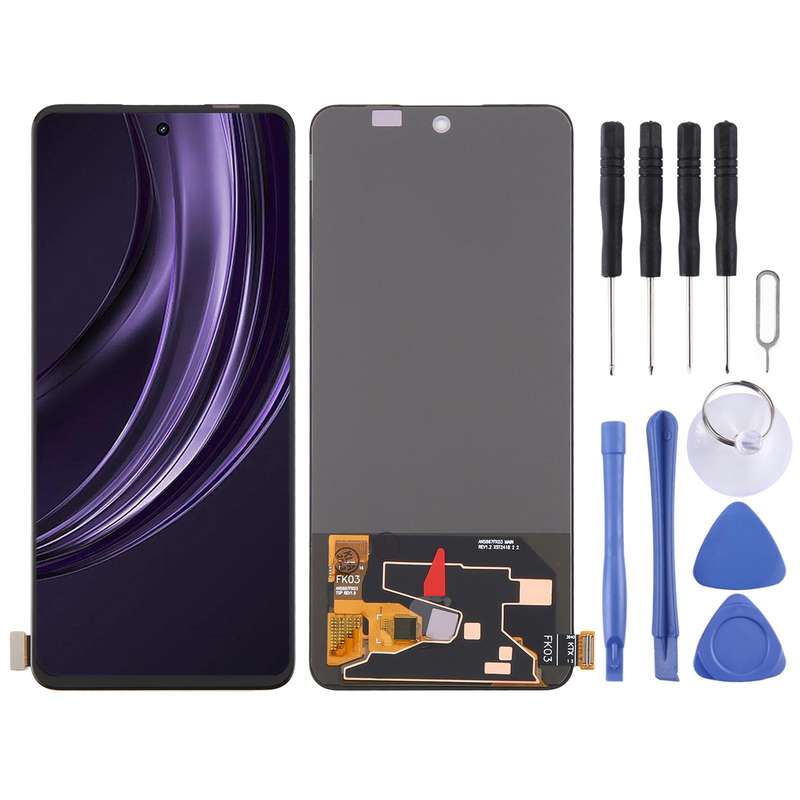 For Realme 13+ 5G RMX5002 RMX5000 OLED LCD Screen with Digitizer Full Assembly