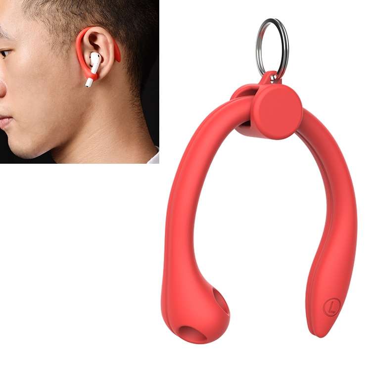 For AirPods 1 / 2 / AirPods Pro / Huawei FreeBuds 3 Wireless Earphones Silicone Anti-lost Lanyard Ea