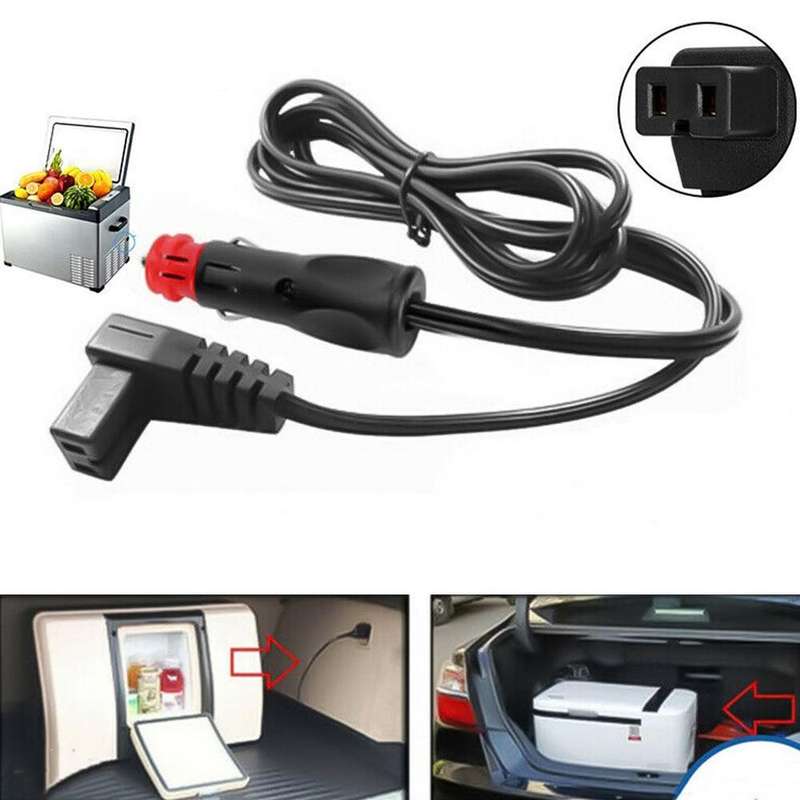 12V Car Refrigerator Compressor Extension Power Cable, 2m