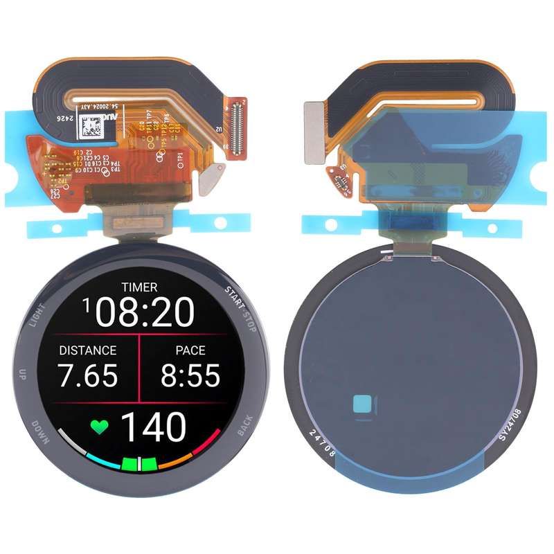For Garmin Forerunner 265 46mm Original LCD Screen with Digitizer Full Assembly, Without NFC Sticker