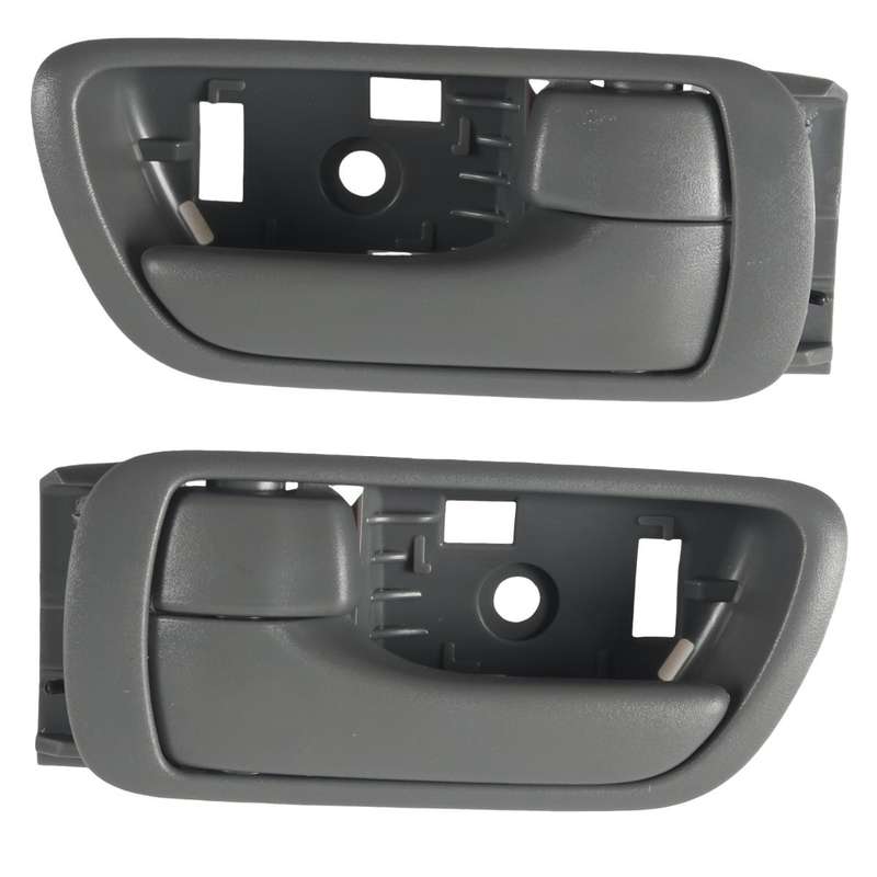 Pair Car Left and Right Door Inside Handle for Toyota Camry 2002-2006 69205-AA021, 69206-AA021(Grey)