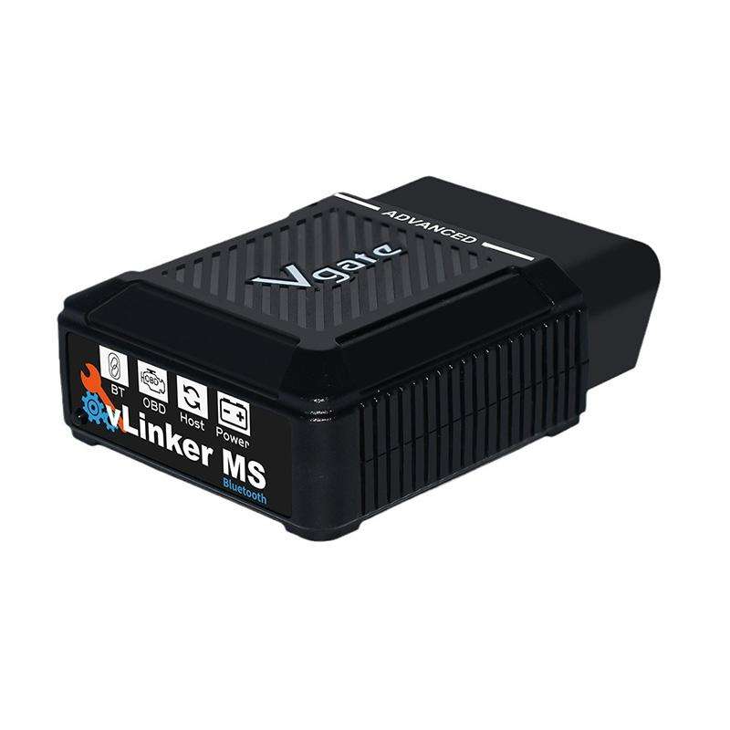 Vgate vLinker MS 12V / 24V Bluetooth Car OBD2 Scanner(Black)