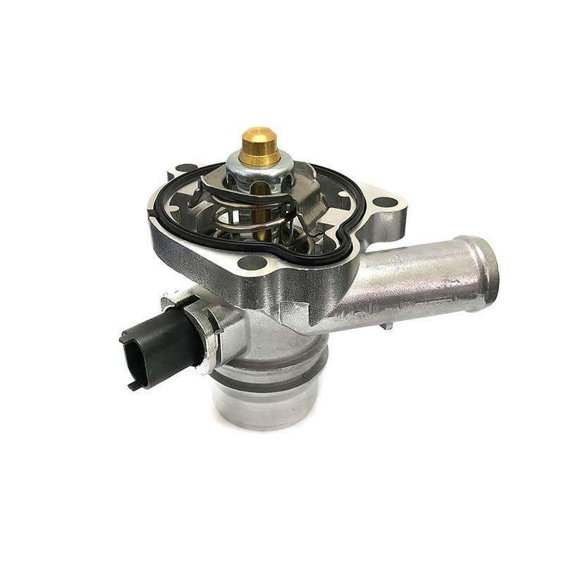 Car Thermostat Housing Water Pump Outlet for Chevrolet Cruze 55593034 55579010 25200455(Silver)