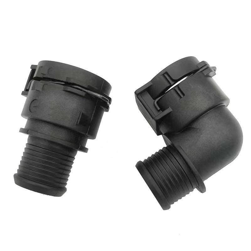 1 Set Car Heater Inlet Water Hose Connector Plug for Buick Encore 95089363 95089364(Straight + Elbow