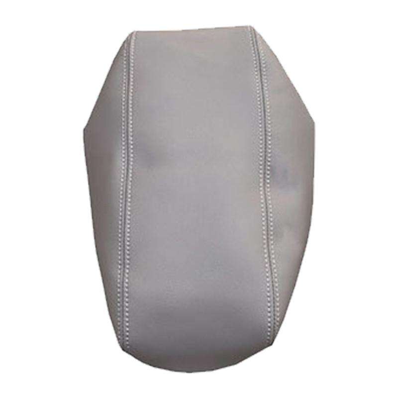 Car Central Armrest Box Protective Leather Cover for Toyota Prius 2004-2009(Beige)