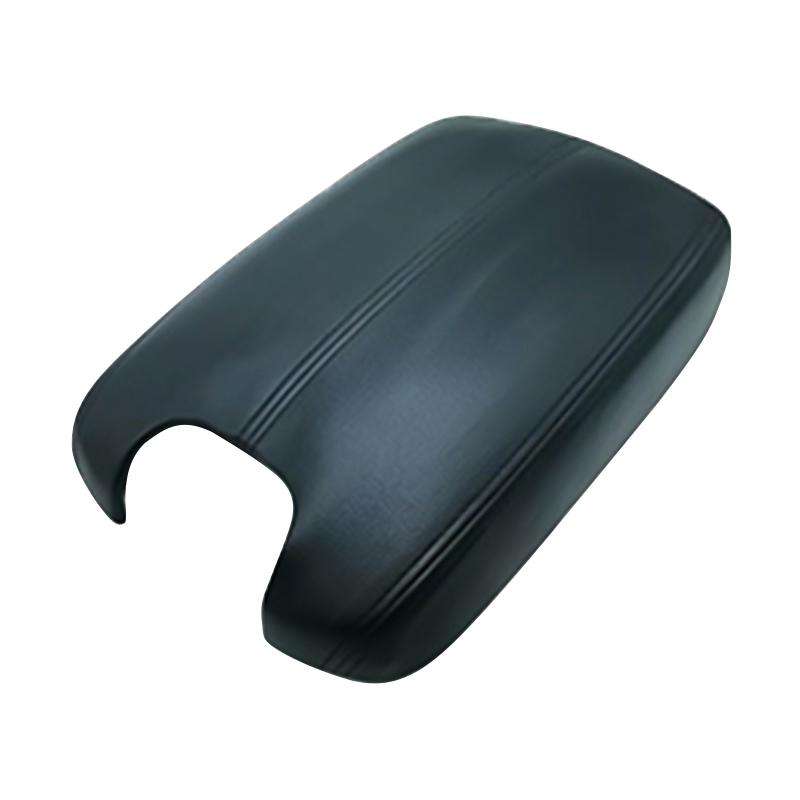 Car Central Armrest Box Protective Leather Cover for Honda Accord 8th Generation(Black)
