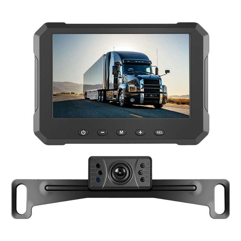 5 inch Digital Wired 1 to 1 Reversing Display Screen Car Central Control Machine Set, With Europe Sh