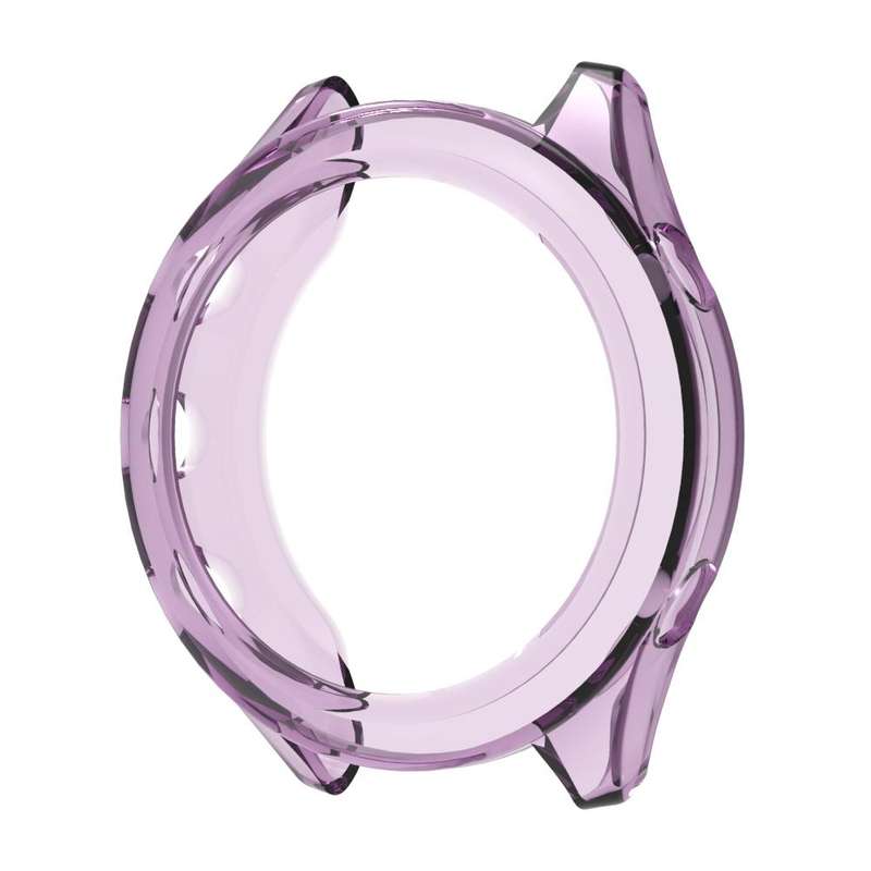 For Garmin Forerunner 970 Half Coverage Hollow TPU Watch Protective Cover(Transparent)