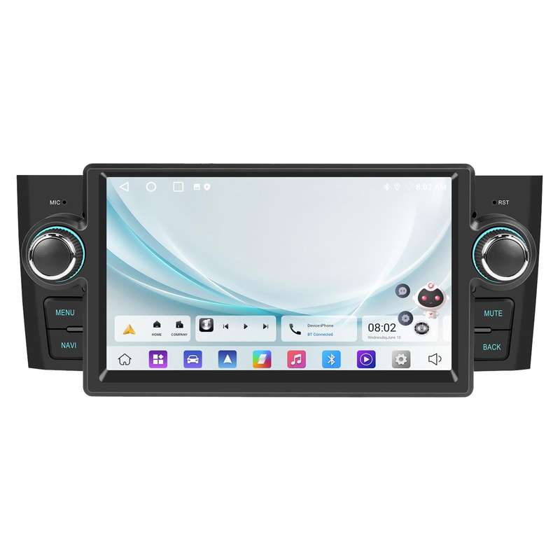 For Fiat Punto 2005-2009 Android 15 7 inch 2G+64G Car Central Control Audio Video Navigation, Specif
