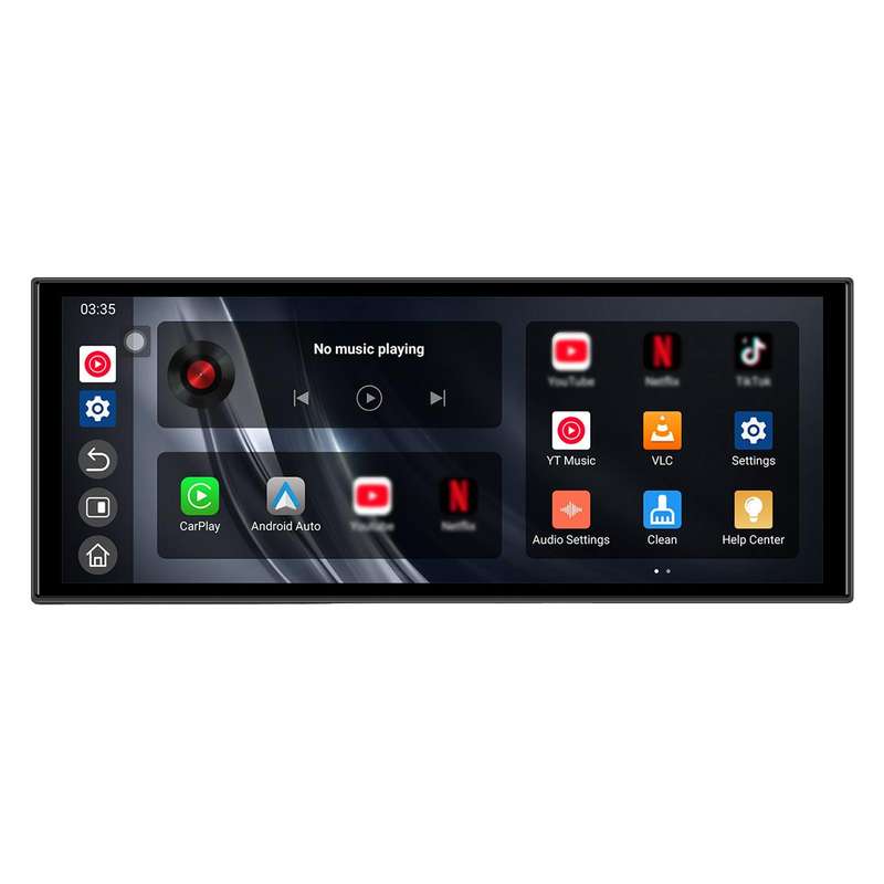 10.25 inch Android 15 2G+32G Car Reversing Display Monitor Screen Without Rear View Camera WiFi Vers