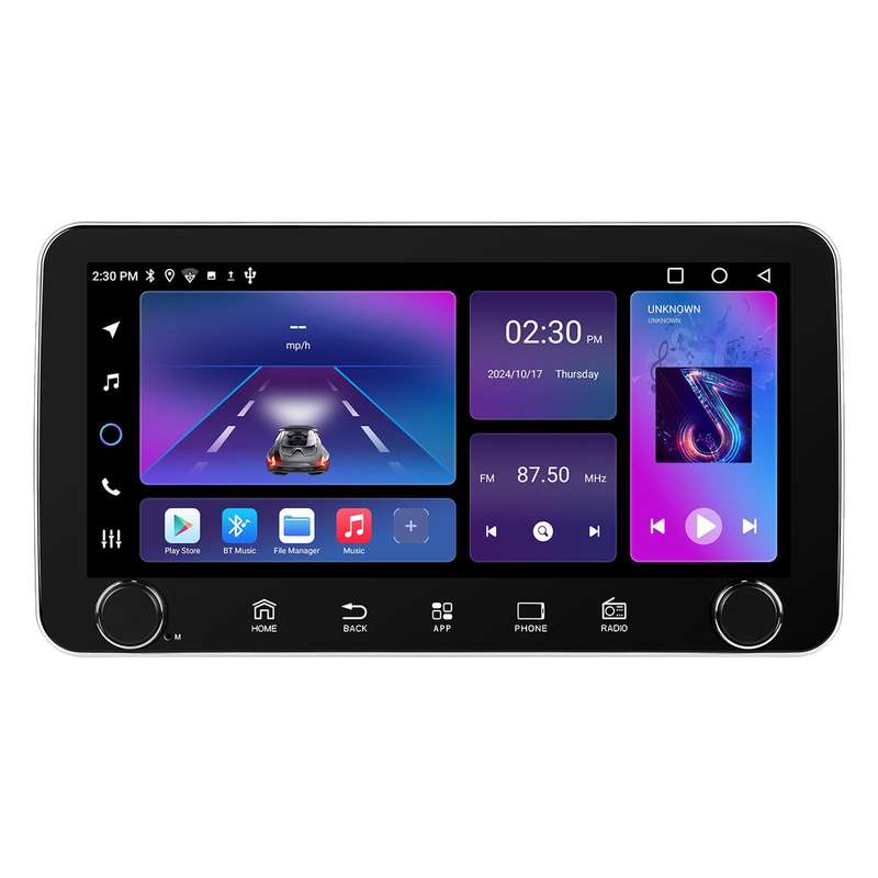 10.36 inch Screen Android 15 Car CarPlay Navigation Integrated Machine with Dual Knob, Specification