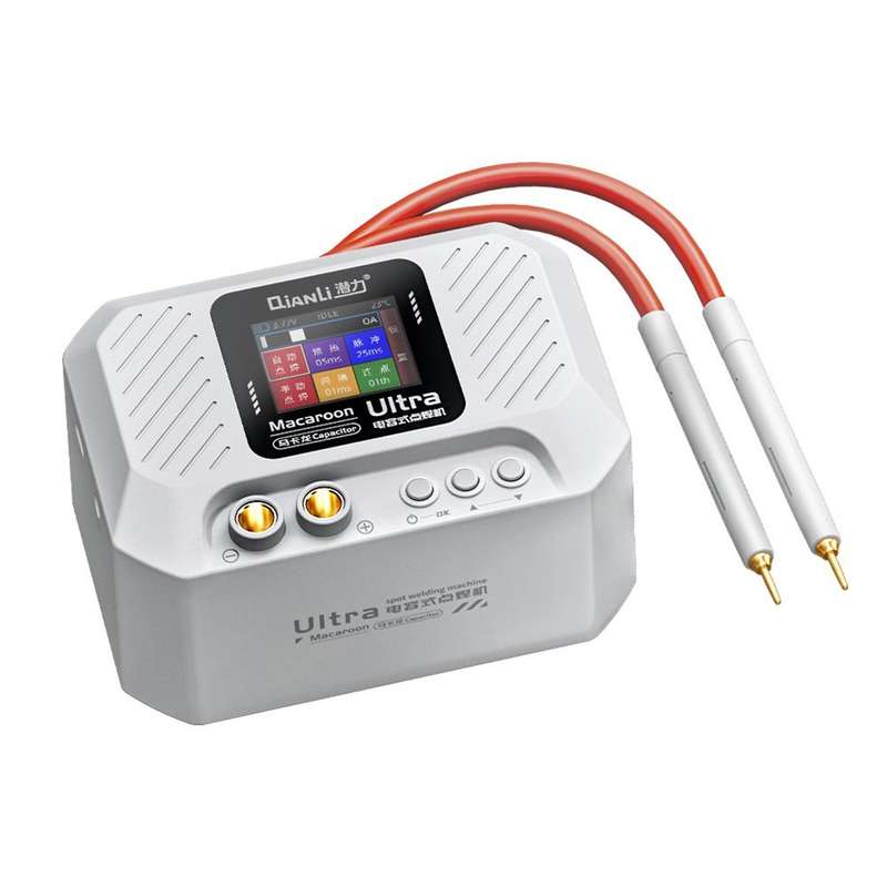 Qianli Macaron Ultra Capacitive Battery Spot Welding Machine for 0.1-0.4mm Thick Nickel Sheet, Plug: