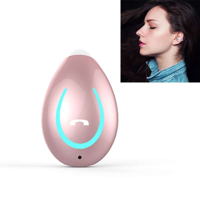 YX08 Ultra-light Ear-hook Wireless V5.0 Bluetooth Earphones Ear Clip Stereo Bluetooth Headset with M