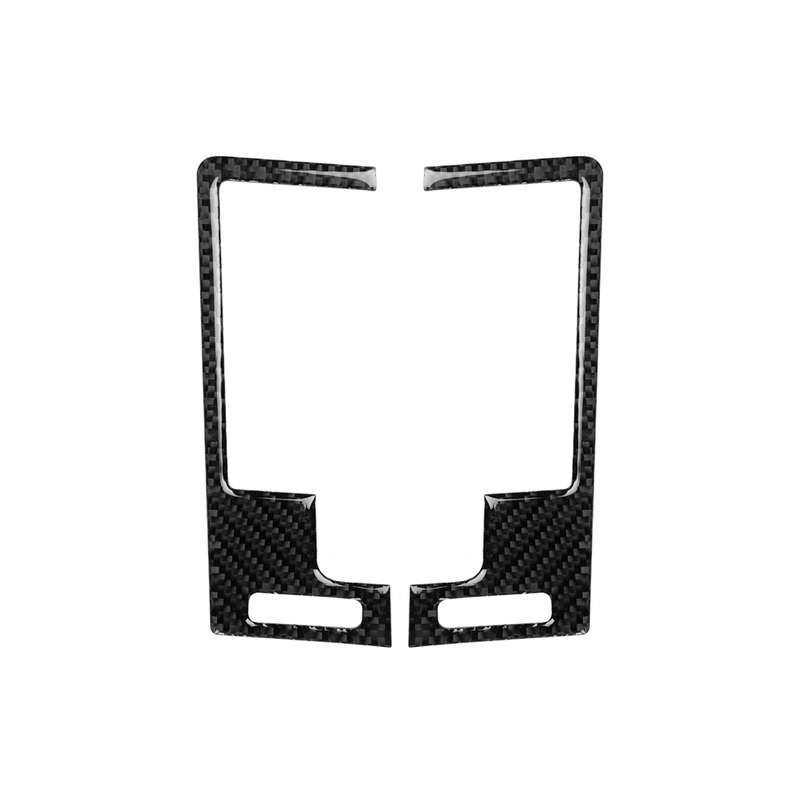 Car Carbon Fiber Center Ventilation Exhaust Decorative Sticker for Nissan 350z 2006-2009