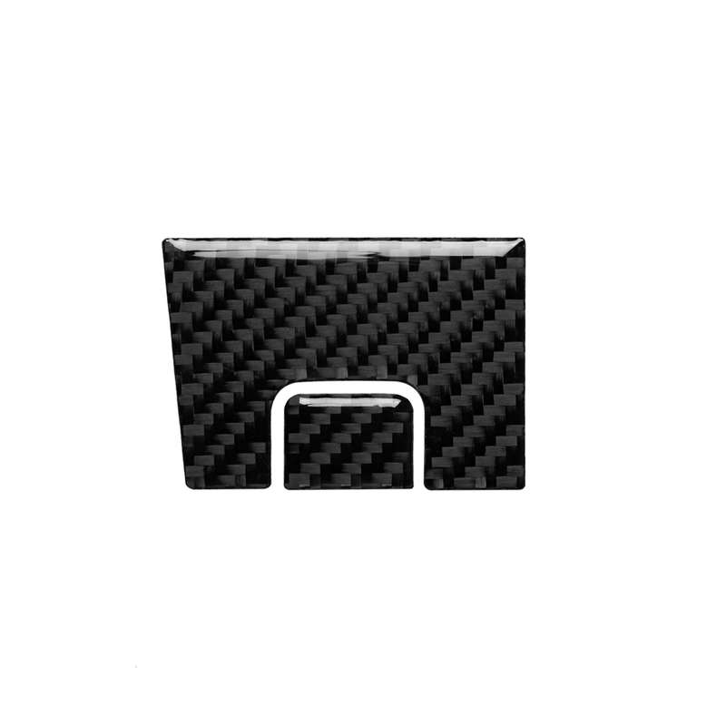 Car Carbon Fiber Co-pilot Storage Door Handle Decorative Sticker for Nissan 350z 2006-2009