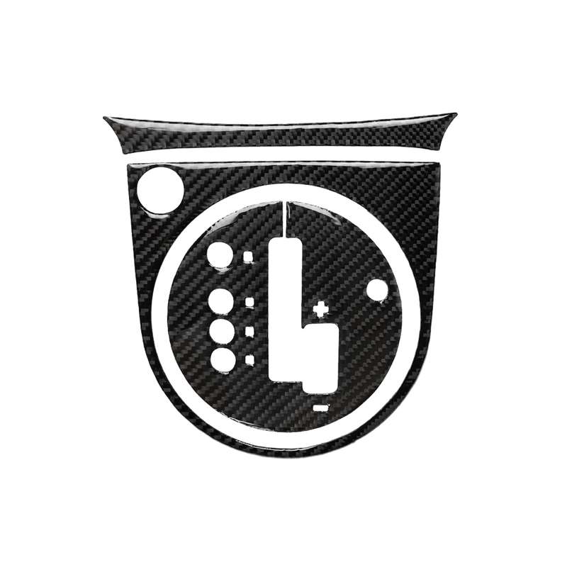 Car Carbon Fiber with Automatic Transmission Gears Panel Decorative Sticker for Nissan 350z 2006-200