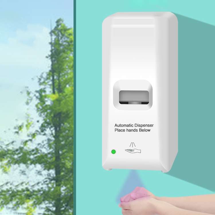 1000ml Wall-mounted Touchless Automatic Infrared Sensor Alcohol Liquid Spray Sanitizer Sterilization