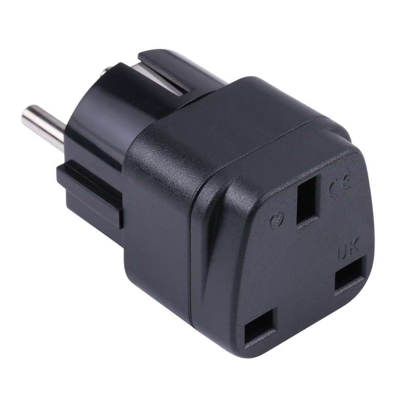 Portable UK to Switzerland Plug Socket Power Adapter