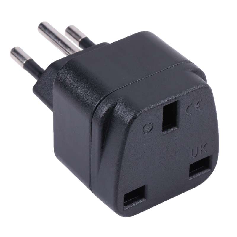 Portable UK to Switzerland Plug Socket Power Adapter