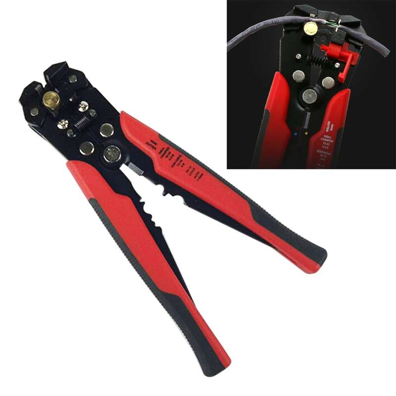 5 in 1 Multifunctional Cable Wire Stripper Cutter Crimper Self-Adjusting Terminal Crimping Stripping